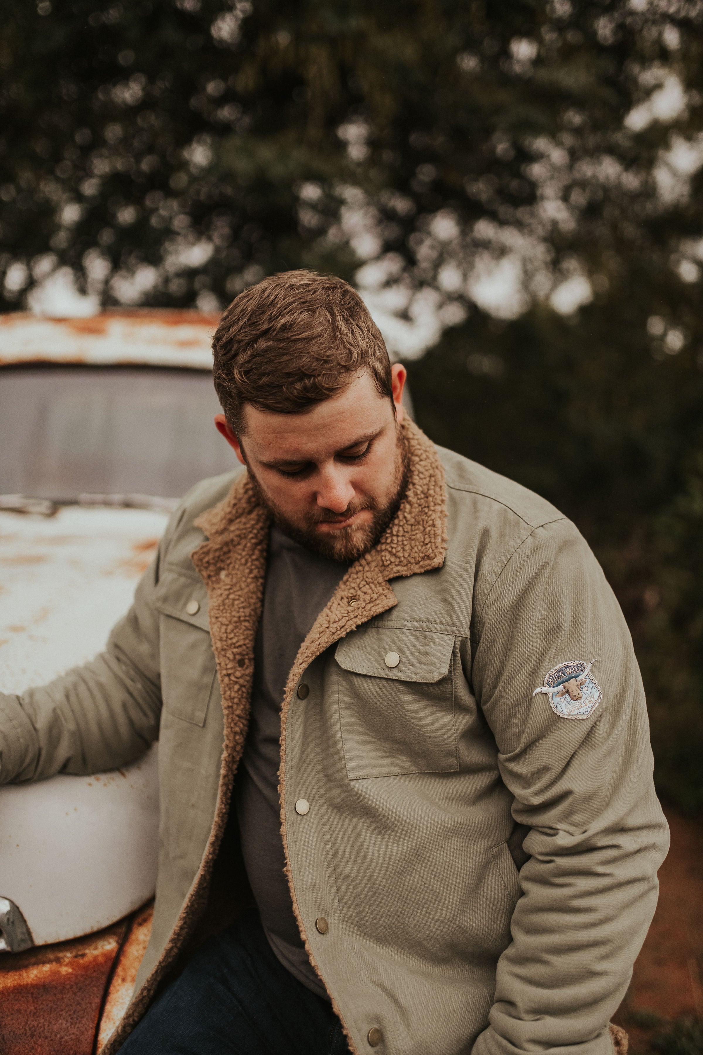 SHOOTOUT CANVAS JACKET - KHAKI